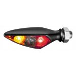 Clignotant led kellermann rhombus s df noir ar d àm5 avec feu stop et Clignotant led kellermann rhombus s df noir ar d àm5 avec feu stop et