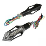 Clignotants led replay avec feux stop transparent (paire)