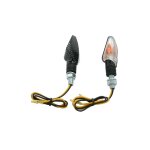 Clignotants mini flche - noir