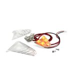 Clignotants tnt tuning leds pour masque tnt nitro (paire) - orange