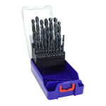 Coffret de 25 forets tivoly tsx acier rapide hss diam 1 a 13