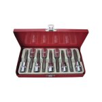 Coffret 9 embouts torx 4 de 12 pans et 5 de 6 pans pour clefs à cliqu Coffret 9 embouts torx 4 de 12 pans et 5 de 6 pans pour clefs à cliqu