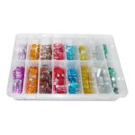 Coffret assortiment 240 fusibles plats / micro fusibles