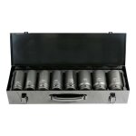 Coffret douilles � choc longues 6 pans jbm 3 / 4 8 pi�ces