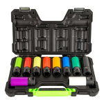 Coffret douilles � choc roues jbm 1 / 2 10 pi�ces