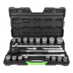 Coffret douilles et cliquet 12 pans jbm 3 / 4 21 pi�ces