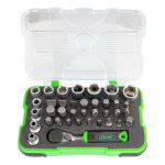 Coffret douilles et cliquet jbm 1 / 4 37 pi�ces