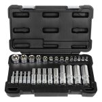 Coffret douilles torx jbm courtes & longues 28 pièces Coffret douilles torx jbm courtes & longues 28 pièces