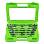 Coffret jbm 6 cl�s � douille articul�es 12 pans