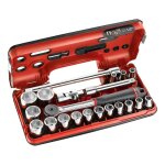 Coffret petit cliquet 1 / 2'' facom (douilles et embouts 6 pans) Coffret petit cliquet 1 / 2'' facom (douilles et embouts 6 pans)