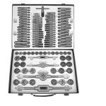 Coffret tarauds métrique + filières 110 pièces Coffret tarauds métrique + filières 110 pièces