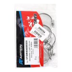 Colliers de serrage artein w4 inox 40 à 60mm x5 Colliers de serrage artein w4 inox 40 à 60mm x5