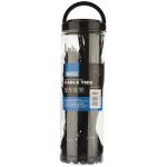 Colliers de serrage nylon draper multi - tailles noir (200 pièces) Colliers de serrage nylon draper multi - tailles noir (200 pièces)