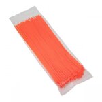 Colliers de serrage rilsan 3, 6x250mm orange fluo