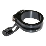 Collier de serrage de tige de selle  vis chc (diam 35 mm) noir