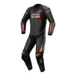 Combinaison 1 pice alpinestars gp force chaser noir / rouge fluo - 48