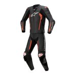Combinaison 2 pi�ces alpinestars missile v2 noir / rouge fluo - 50