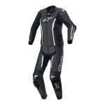 Combinaison 2 pices femme alpinestars missile v2 stella noir / blanc -