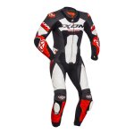 Combinaison cuir 1 piéce ixon jackal noir / blanc / rouge - s Combinaison cuir 1 piéce ixon jackal noir / blanc / rouge - s