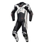 Combinaison cuir alpinestars gp plus v4 sprint 1 pice black / white / re