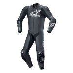 Combinaison cuir alpinestars missile v2 wars 1 pice black metallic / g