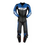 Combinaison cuir enfant furygan combi evo junior noir / bleu / blanc - 12an Combinaison cuir enfant furygan combi evo junior noir / bleu / blanc - 12an