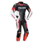 Combinaison cuir enfant ixon vortex junior noir / blanc / rouge - 8 ans