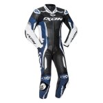 Combinaison cuir ixon vortex 2 noir / blanc / bleu - s