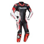 Combinaison cuir ixon vortex 2 noir / blanc / rouge - xs