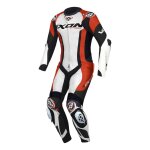 Combinaison cuir ixon vortex 3 blanc / noir / rouge - s Combinaison cuir ixon vortex 3 blanc / noir / rouge - s