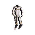 Combinaison cuir ixon zenith homme blanche - s