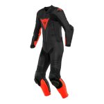 Combinaison cuir perforée 1 pièce dainese laguna seca 5 noir / rouge f Combinaison cuir perforée 1 pièce dainese laguna seca 5 noir / rouge f