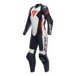 Combinaison cuir perforée femme 1 pièce dainese grobnik lady noir / bl Combinaison cuir perforée femme 1 pièce dainese grobnik lady noir / bl