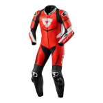Combinaison cuir rev'it scorpio rouge / blanc - 46