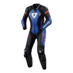 Combinaison moto femme rev it xena 4 ladies black / blue - 34