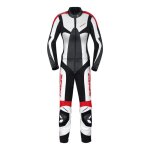 Combinaison piste femme spidi poison noir / rouge - it - 38