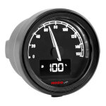Compteur � 48 koso tnt - 05 160 km / h noir fond noir