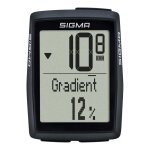 Compteur avec fil sigma bc 14. 0 wr noir