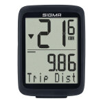 Compteur avec fil sigma bc 8. 0 wr noir