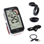 Compteur gps sigma rox 4. 0 blanc ( + capteur cardio)