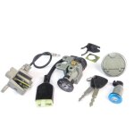 Contacteur � cl� + serrure selle adaptable scooter 50cc chinois 139q