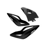Coque arrière bcd xtreme mbk nitro / yamaha aerox - blanc Coque arrière bcd xtreme mbk nitro / yamaha aerox - blanc