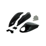 Coque arriere scooter mtkt noire nitro / aerox