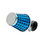 Cornet - filtre perfo  droit / coud� - carbone