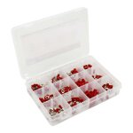 Cosses �lectrique pr� - isol�e rouge