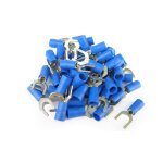 Cosses fourche diam6 1. 5 - 2. 5mm2 ( 50 pi�ces )