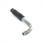 Coude de carburateur 90� polini coaxial d. 15, 17, 5, 19, 21, 23