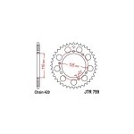 Couronne jt sprockets acier pas 420 50 dents - pour suzuki rmx 50 97 - 9