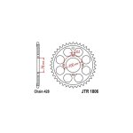 Couronne jt sprockets acier pas 428 47 dents - pour suzuki rg 125 92 - 9