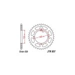 Couronne jt sprockets acier pas 520 45 dents - pour yamaha xt 600 e 89 Couronne jt sprockets acier pas 520 45 dents - pour yamaha xt 600 e 89